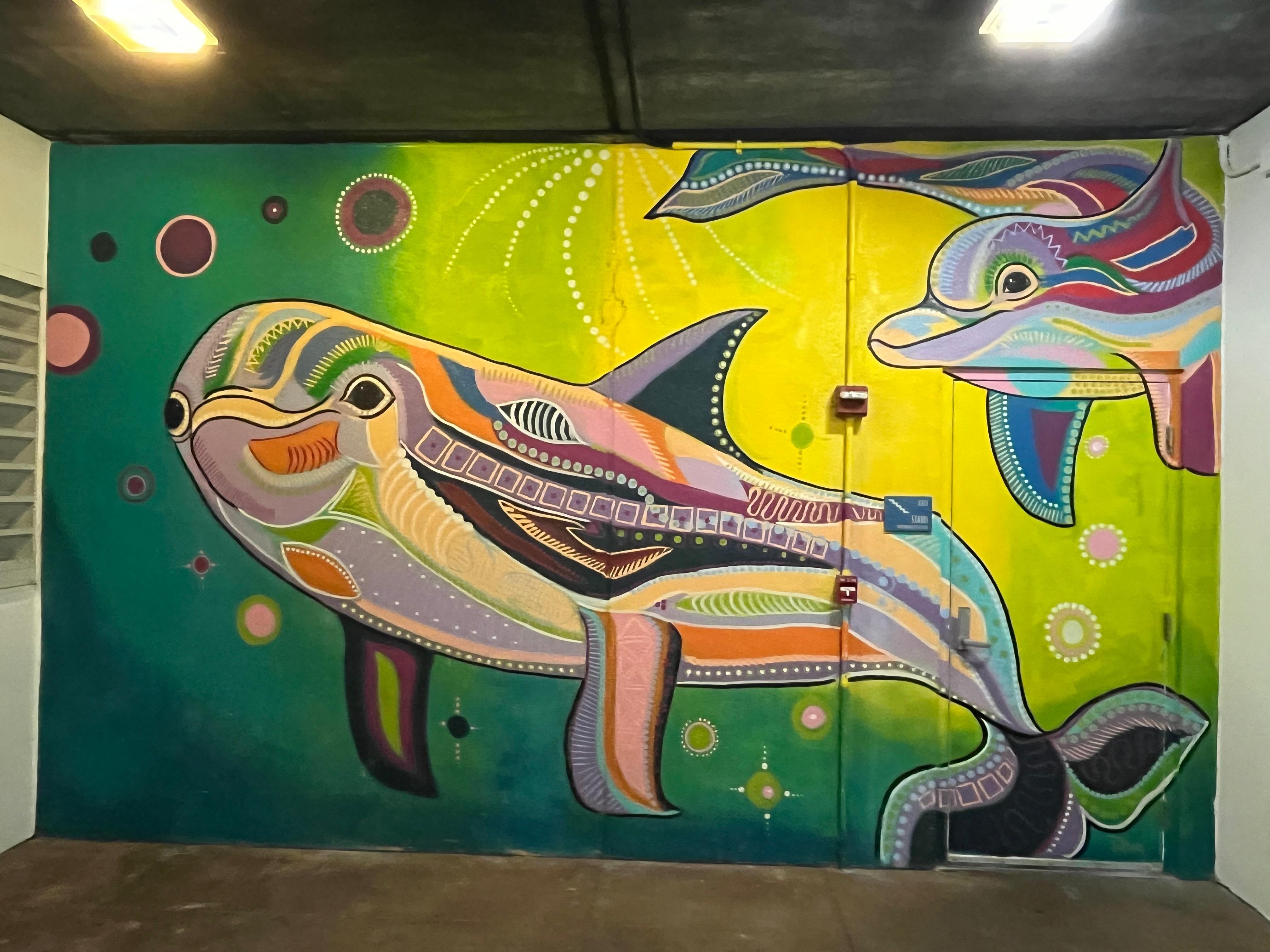 Artwork galore in the area