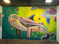 Artwork galore in the area