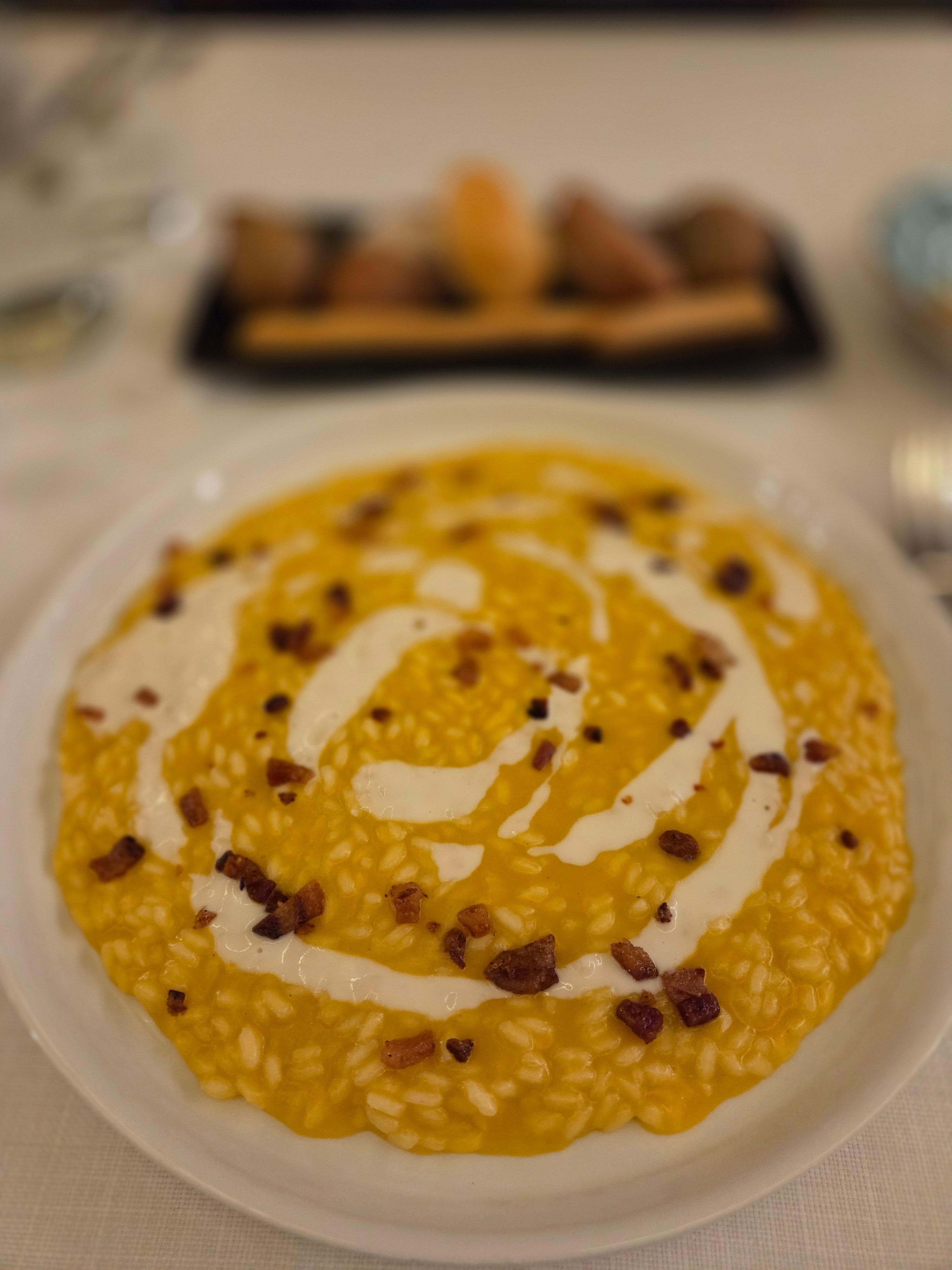 Pumpkin risotto! 