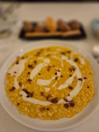 Pumpkin risotto!