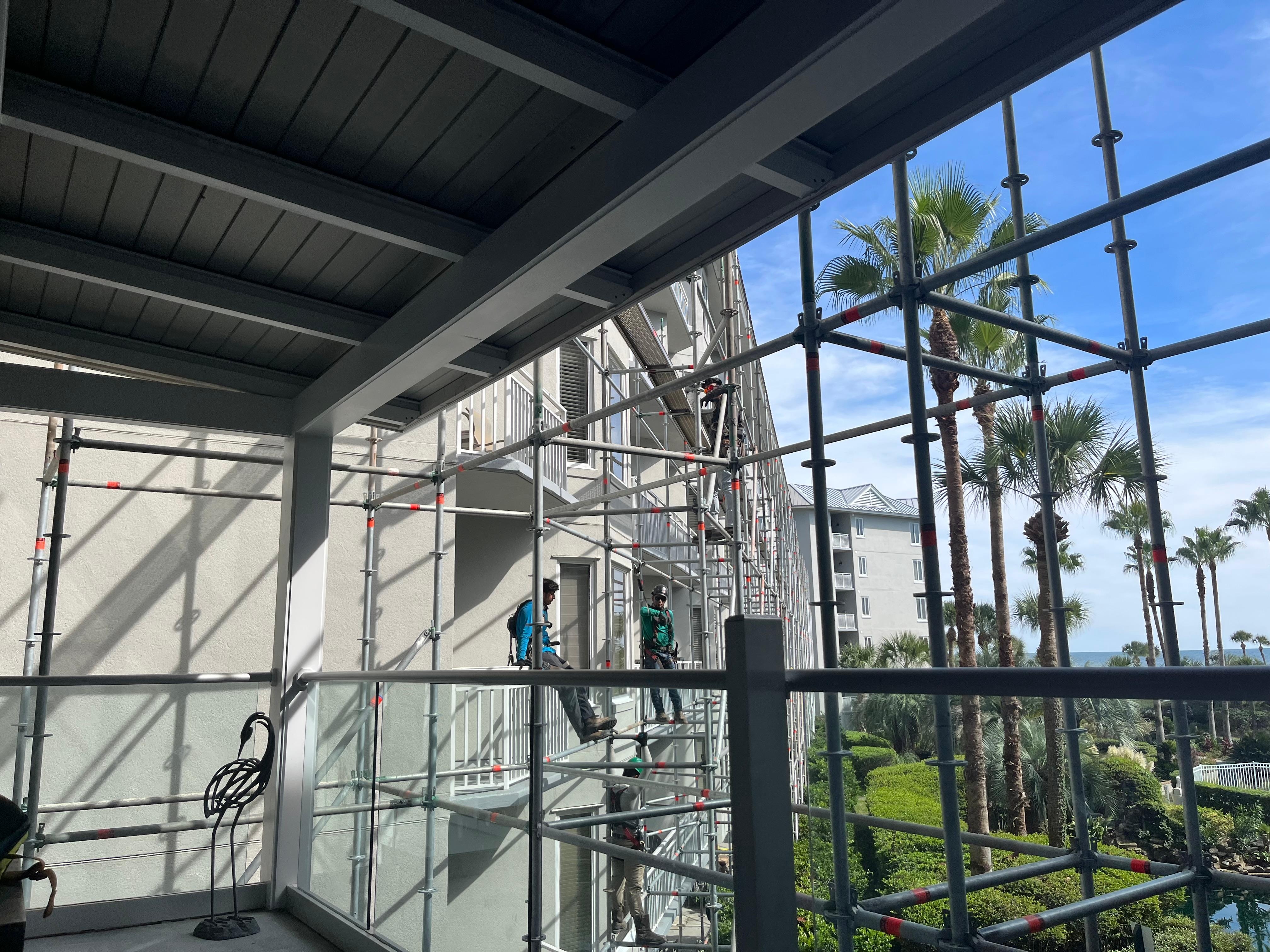 View gone, noise from construction, privacy impacted, and balcony as gathering place undesirable.