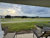 View from rear porch