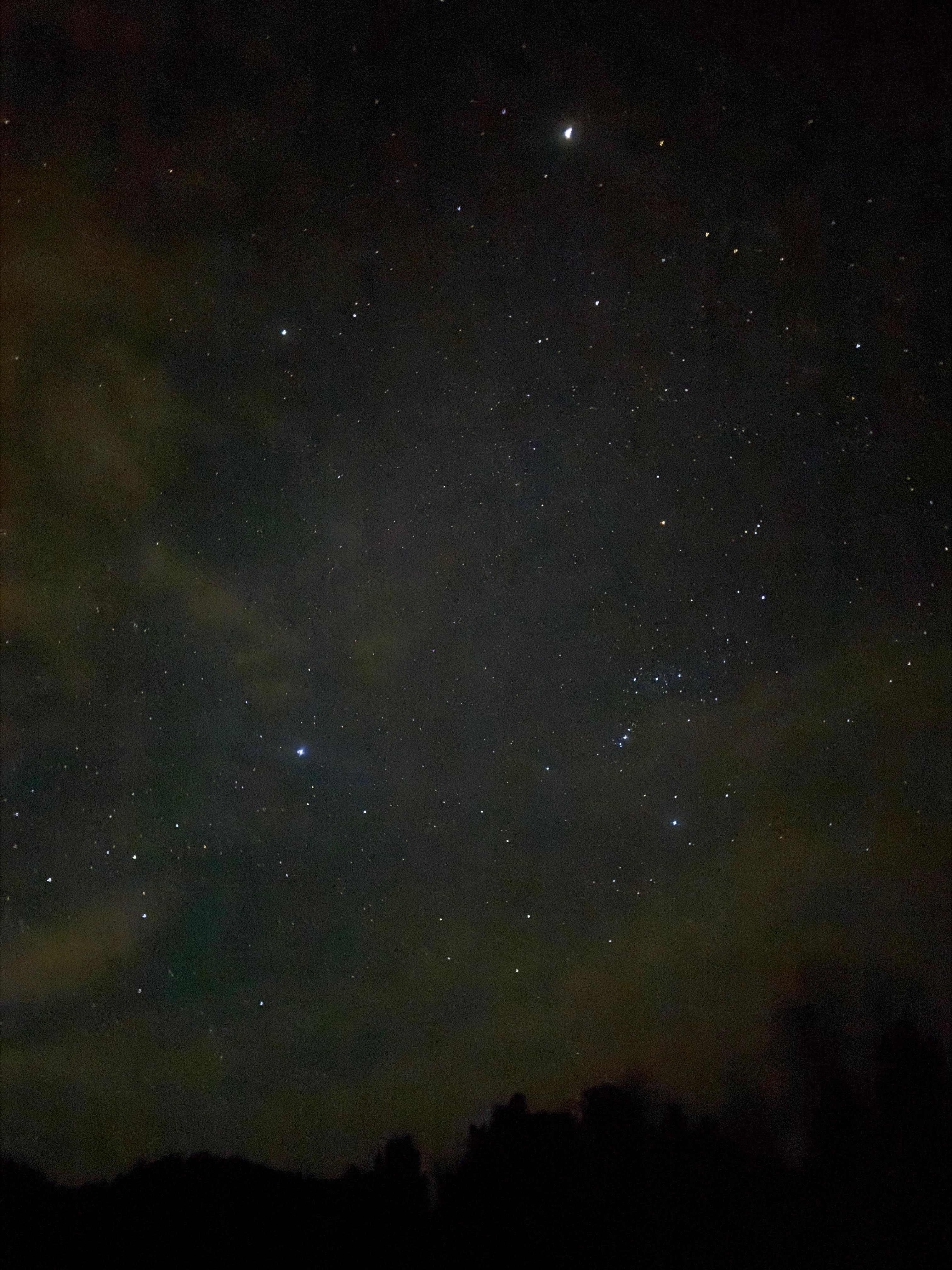 All the stars you can see without all the city lights. Photo doesn’t give it justice. 