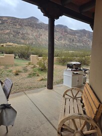 view from kitchen table