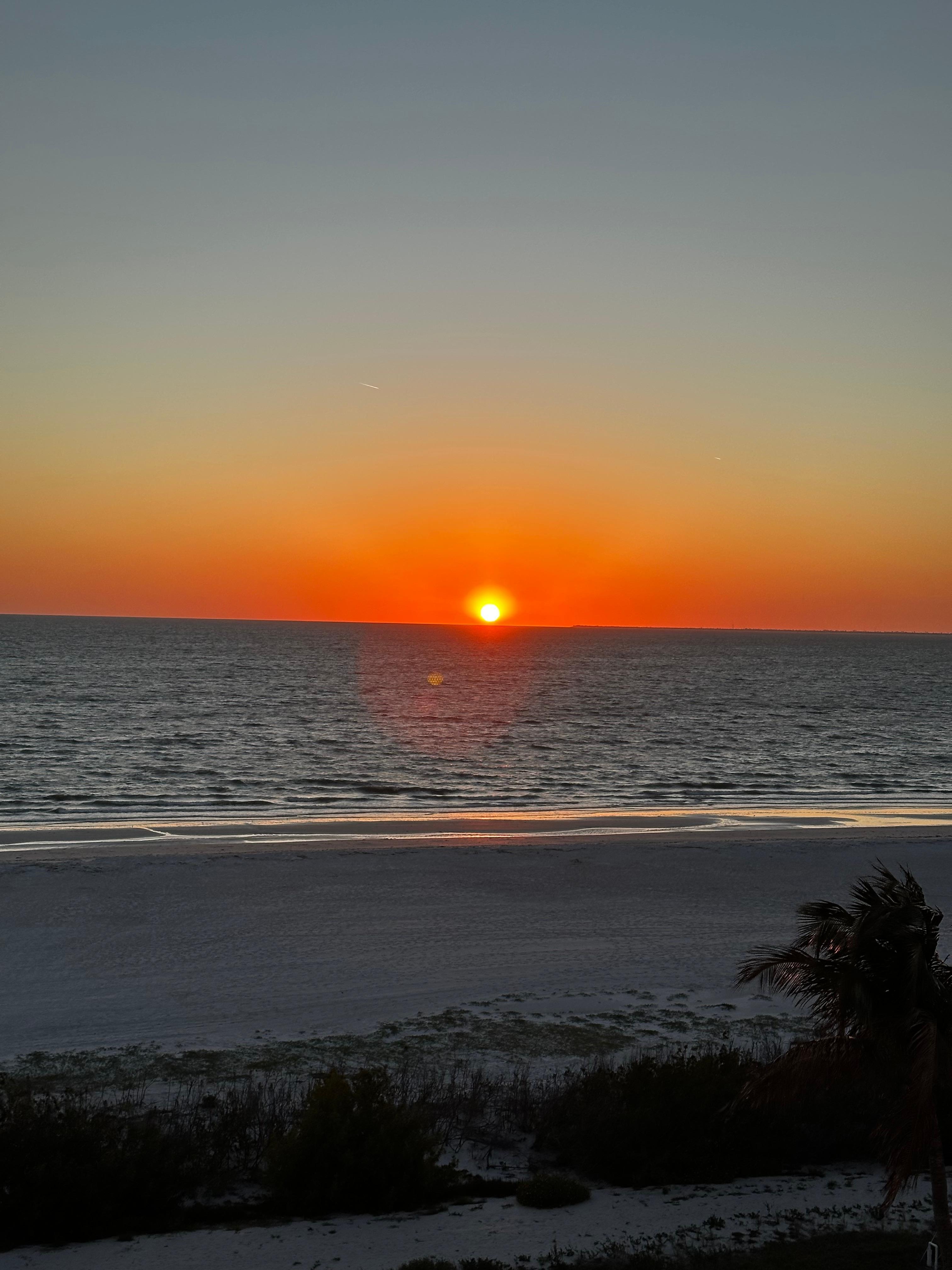 Another deck view sunset. 