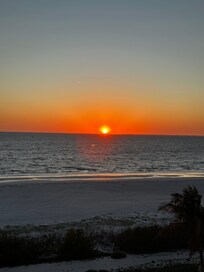 Another deck view sunset.
