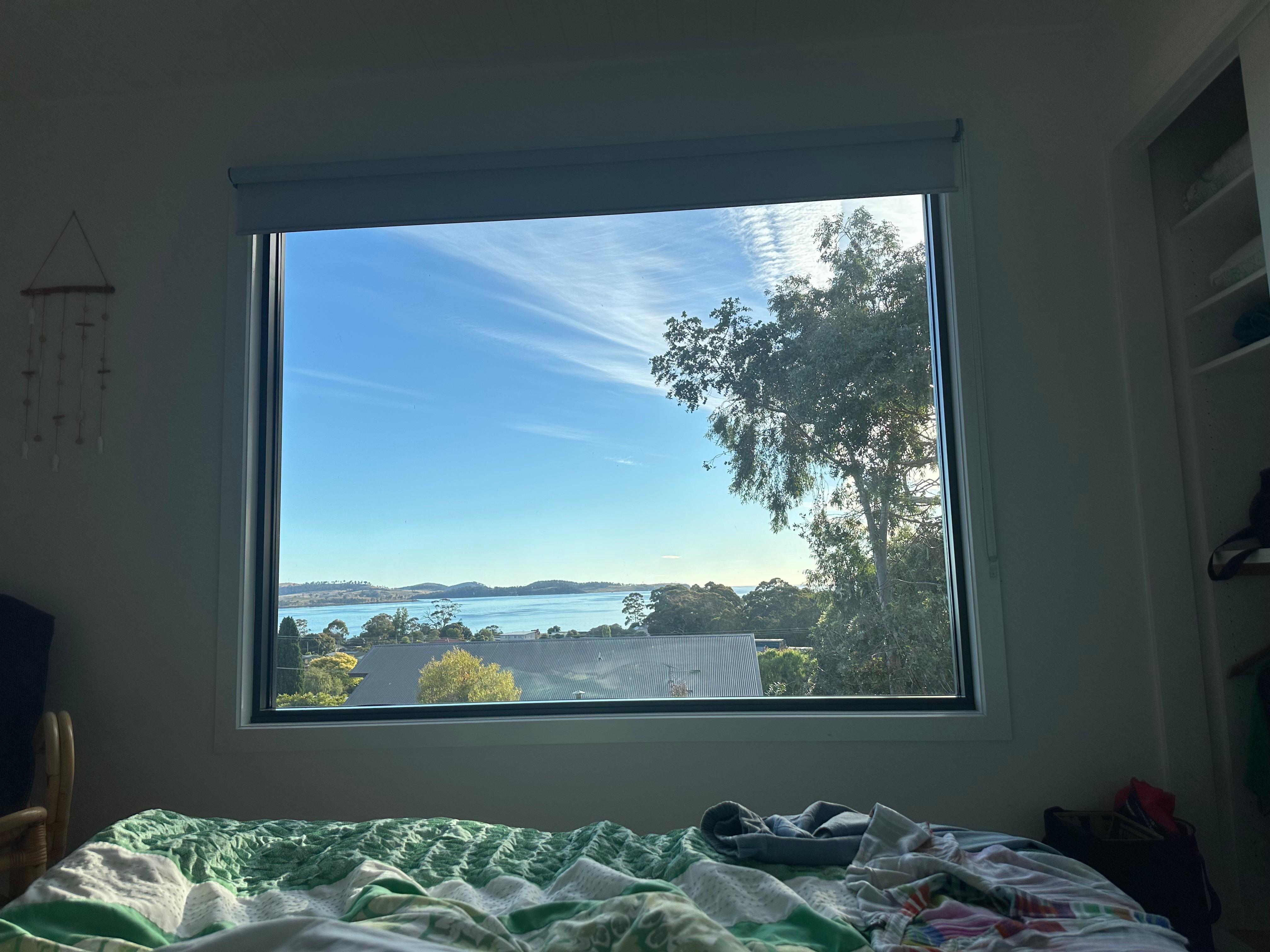 View from the main bedroom.