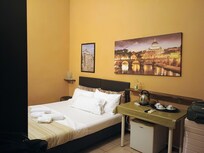 Simple room, with television, wifi, bathroom.