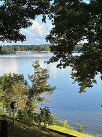 View from the deck across the bay