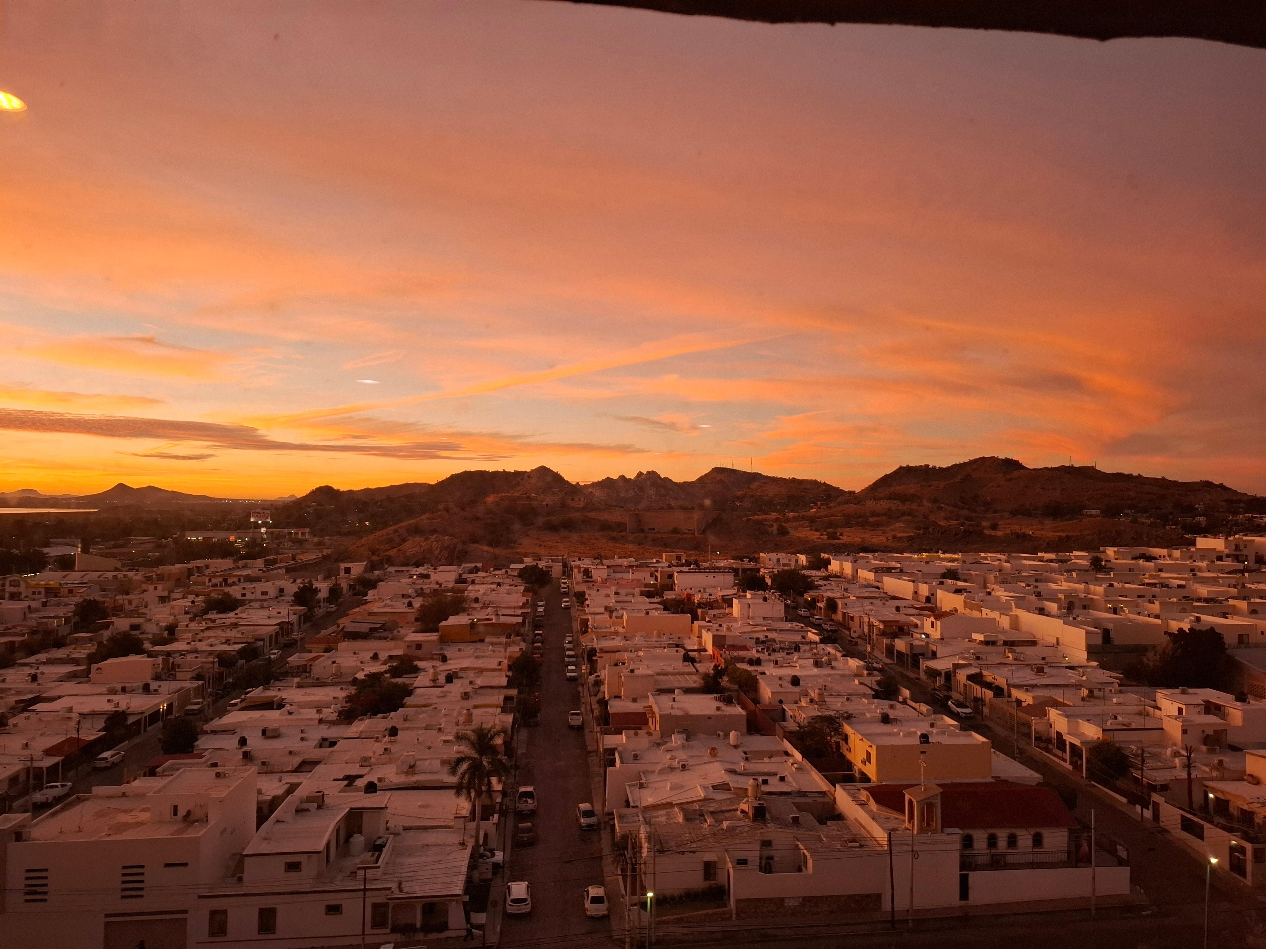 Vista trasera desde el séptimo piso