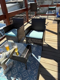 Great, private terrace.