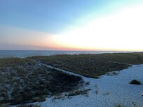 Sunset.