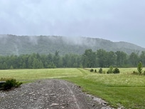 Beautiful view from the property.