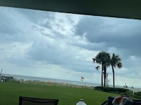 This is the view from sitting on the back porch.