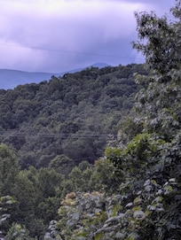Rain rolling in!