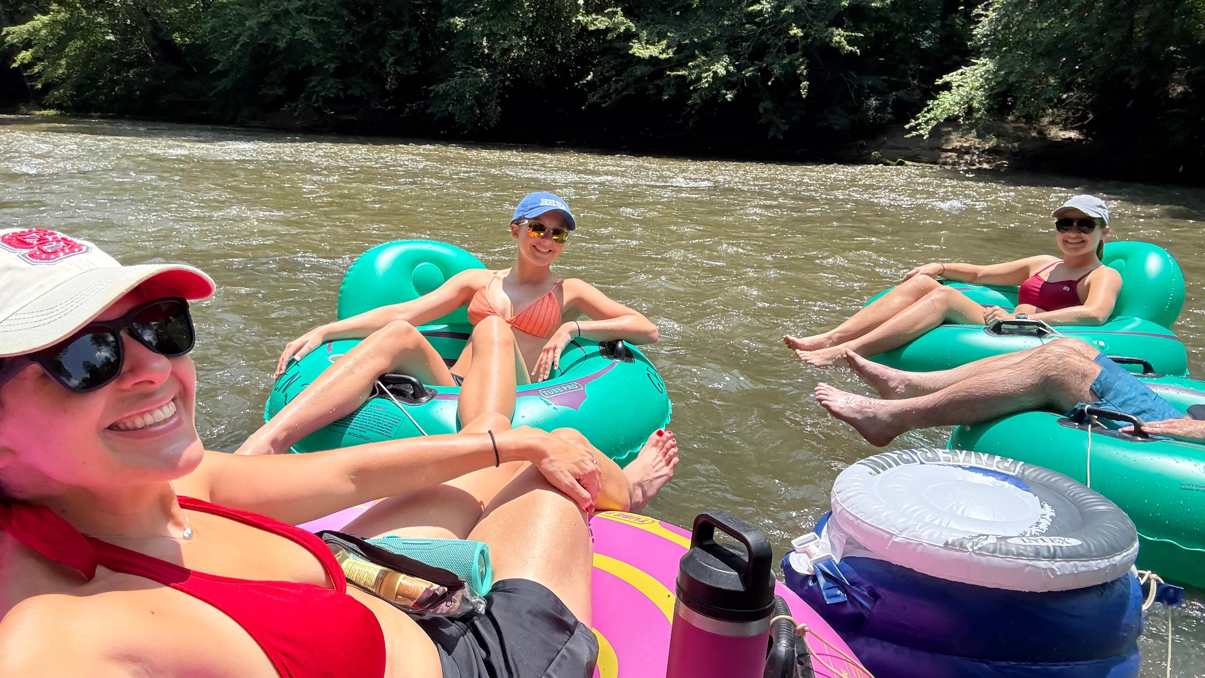 Tubing at Dan River Tubing