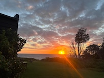 Sunrise from the balcony