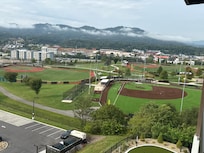 Ripken Experience as seen from our balcony.