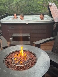 Nice hot tub.