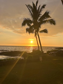 Sunset from the balcony
