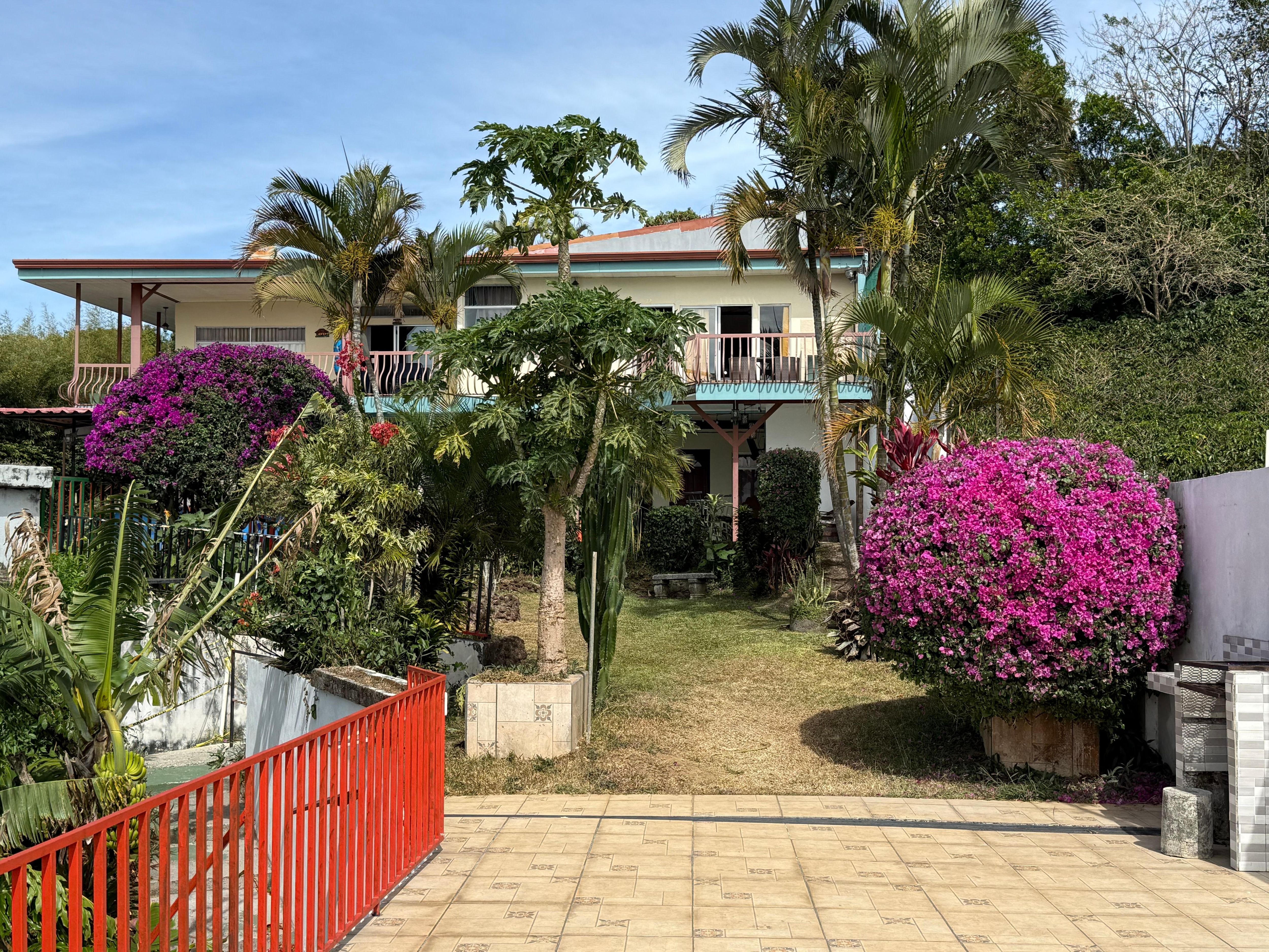 My view from the smoking area.