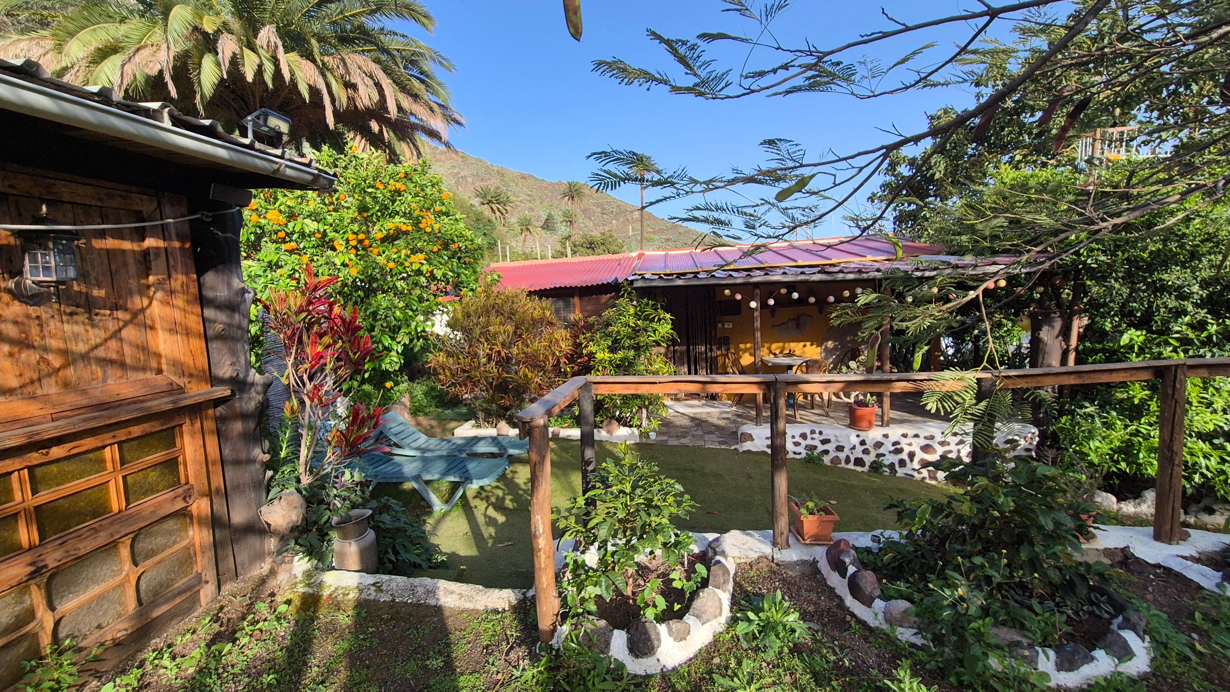 Das Gartenhaus Mitte März