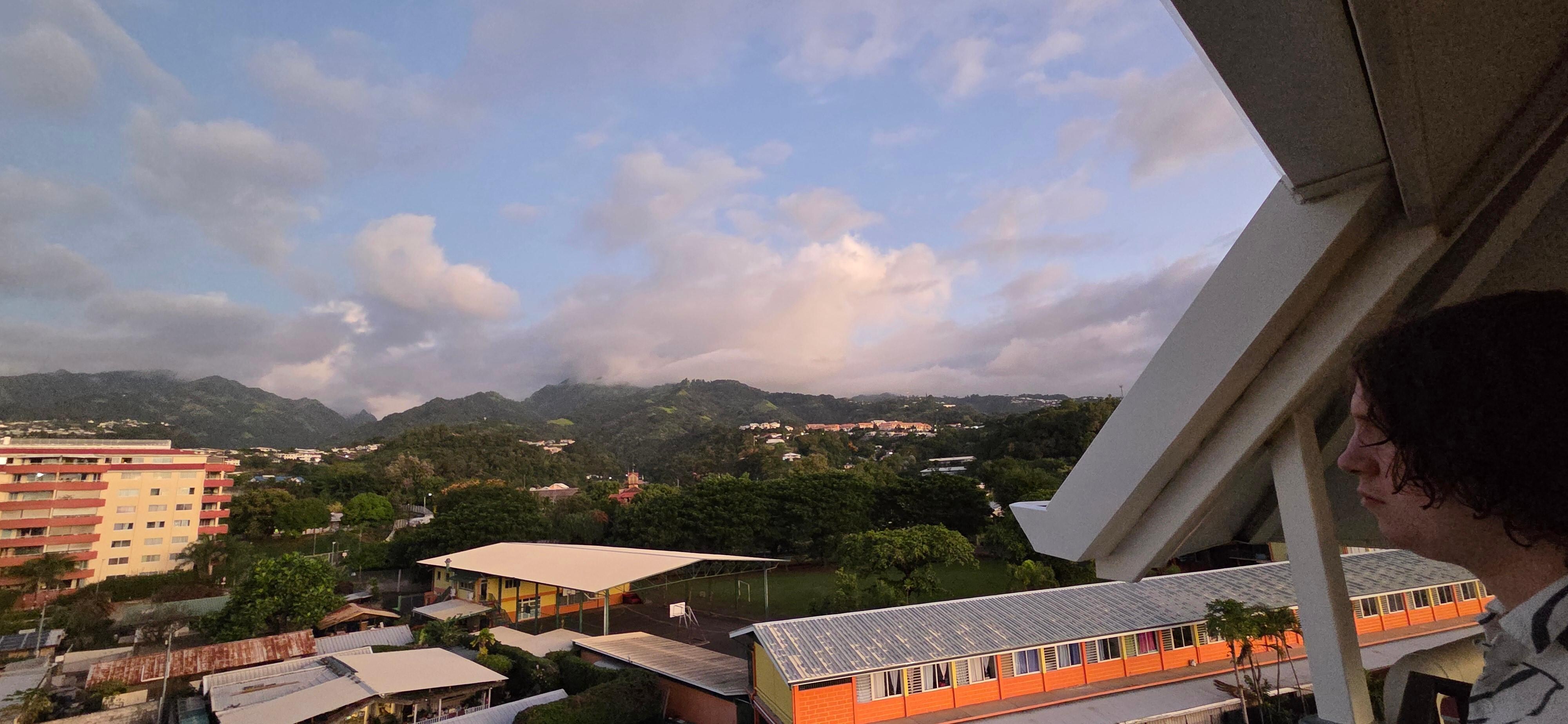View from balcony