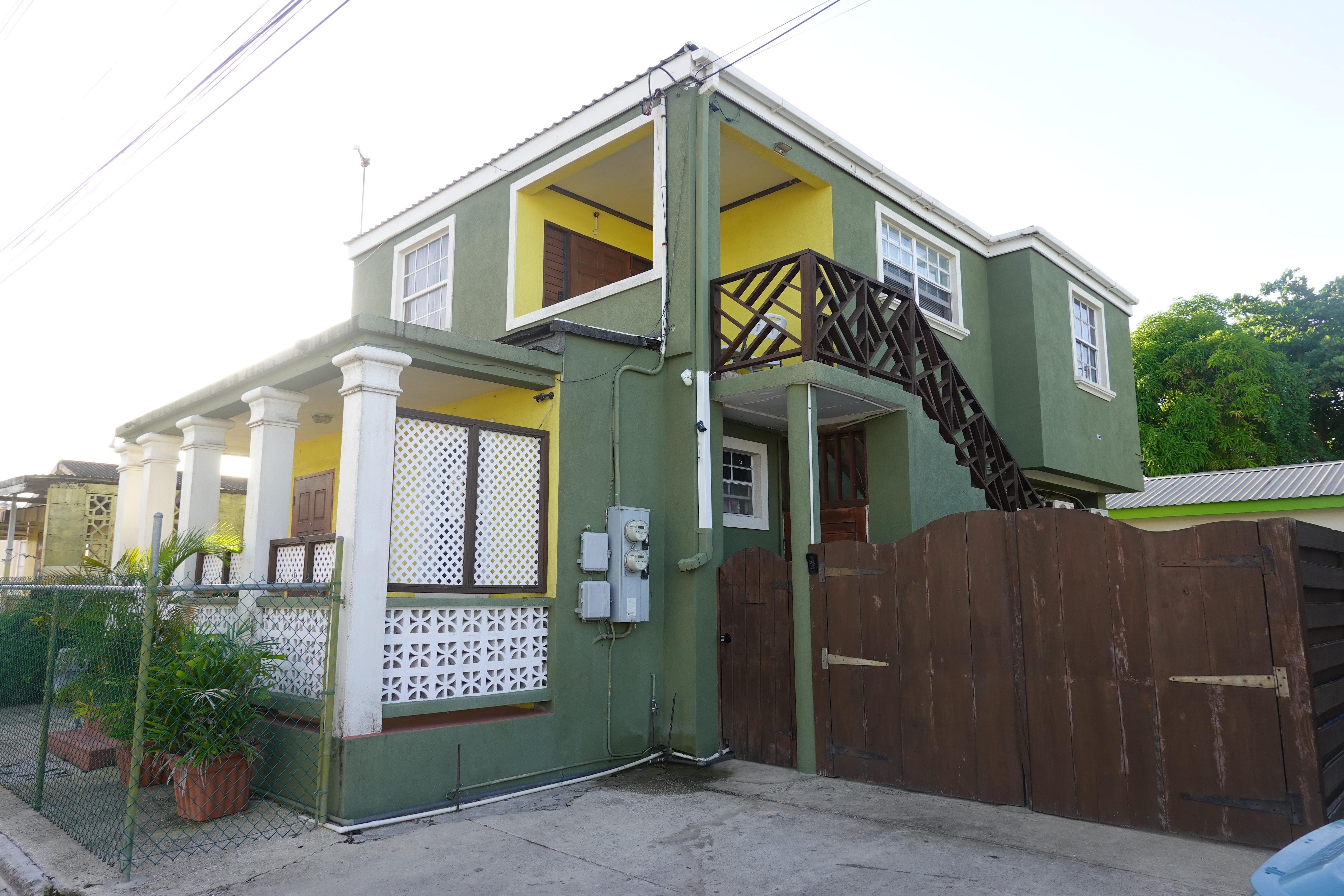 First floor property.  Other two properties on ground floor.