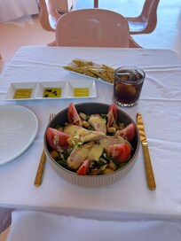 Salad from restaurant