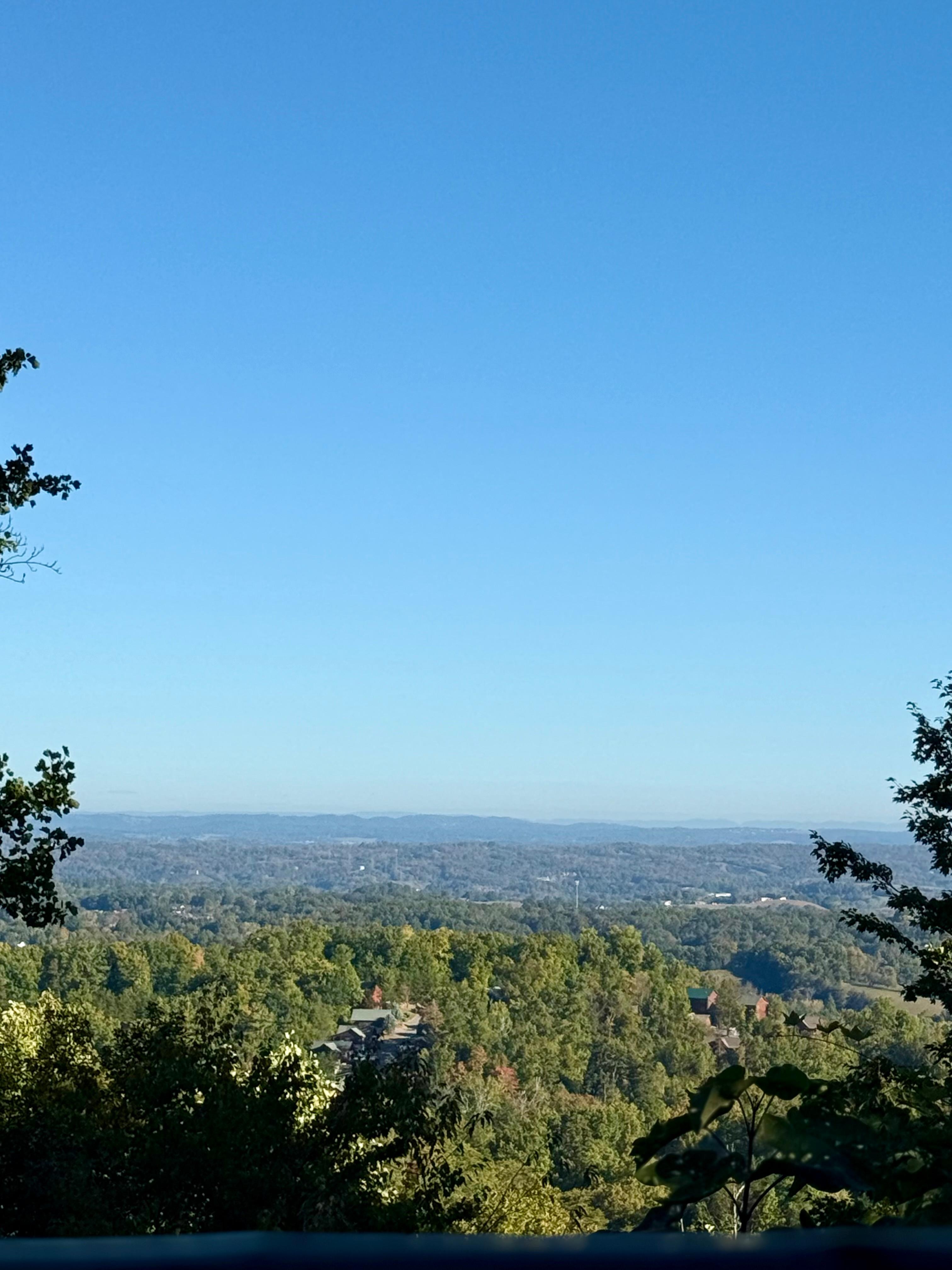 View from upstairs deck 
