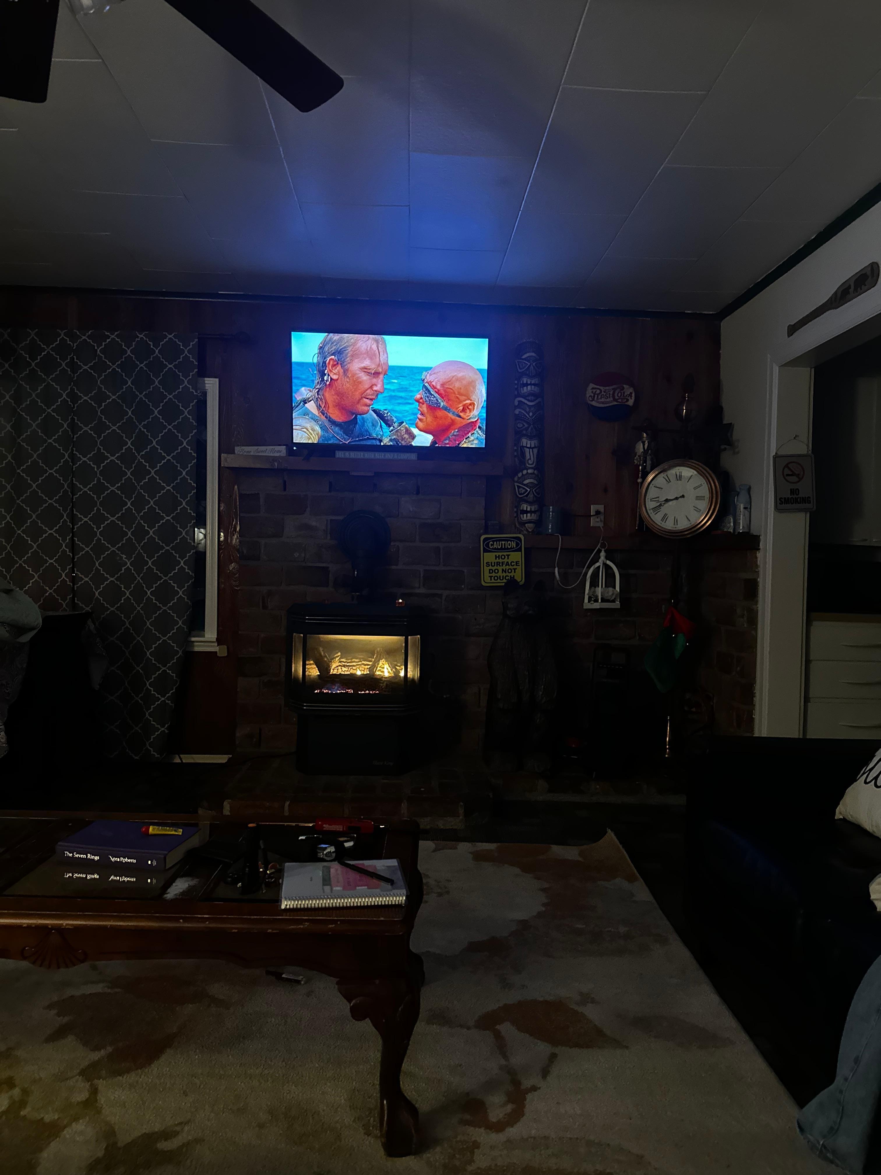 Snuggled in for the night