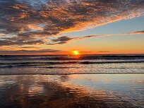 View from beach