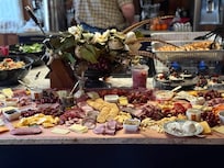 Butcher board in the main kitchen