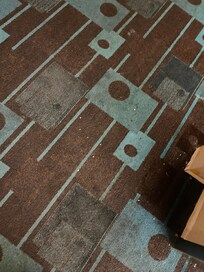 Dirty carpet