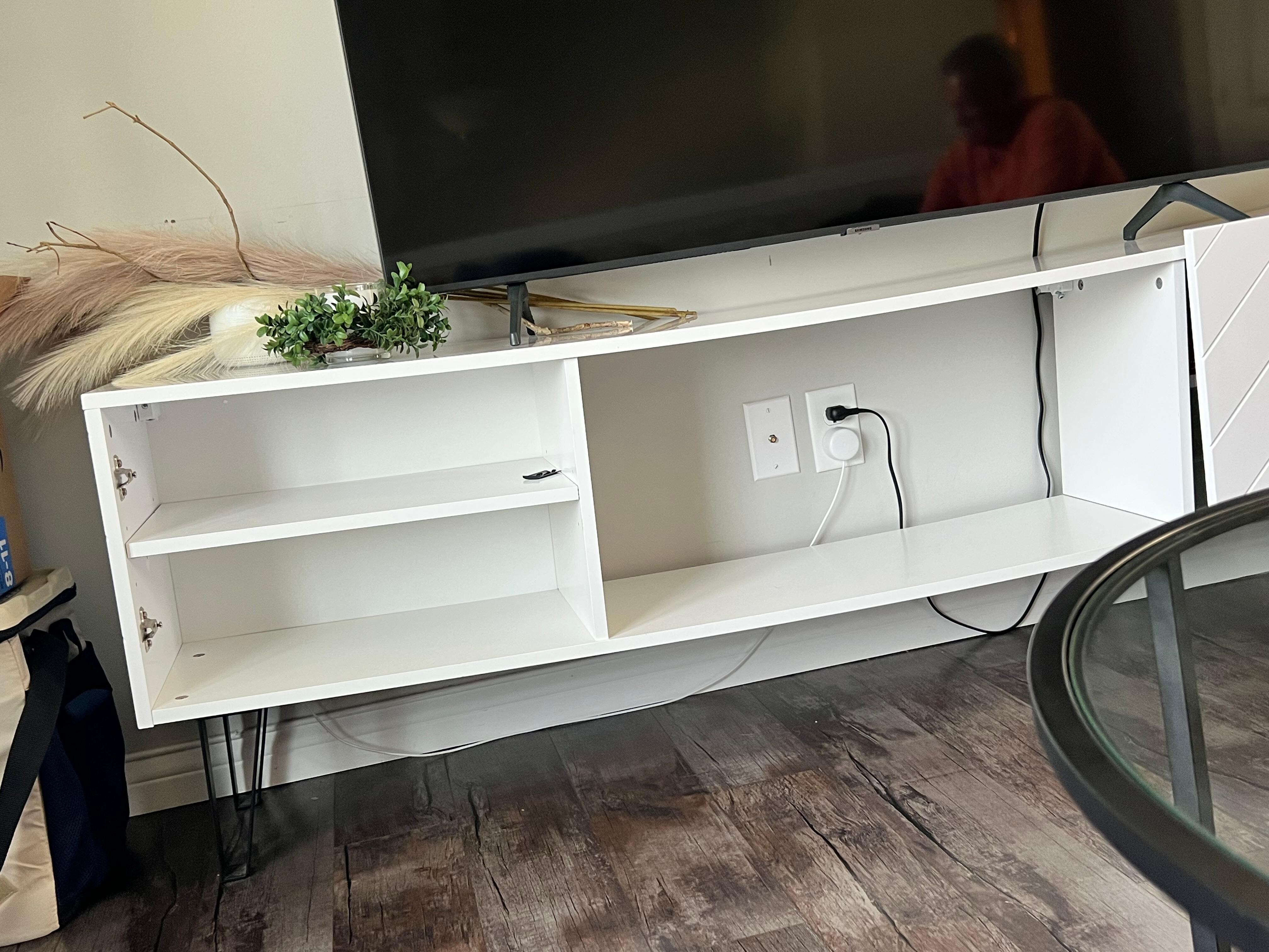 Entertainment center that’s going to break