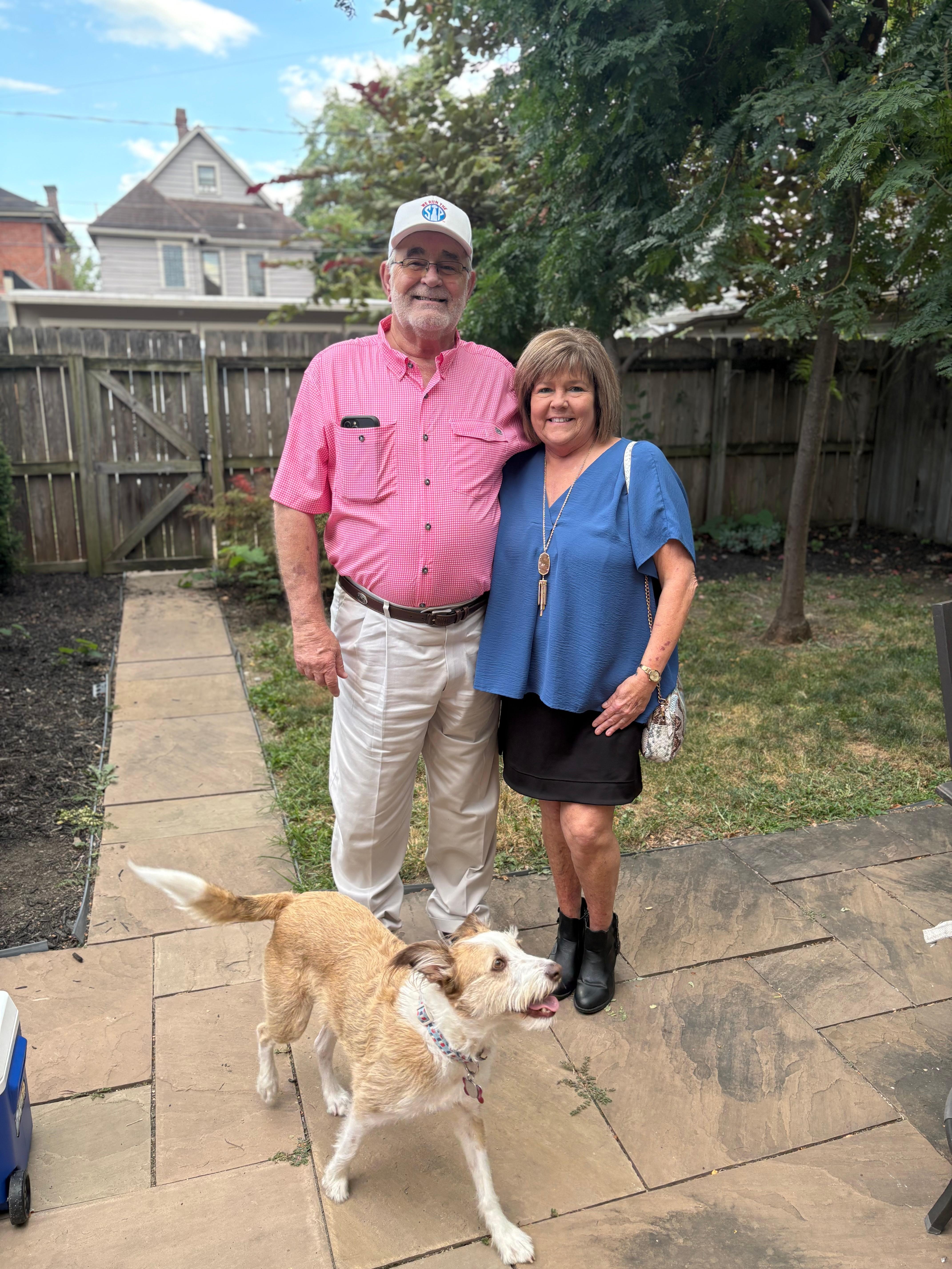 Perfect fenced in yard for your pet. 