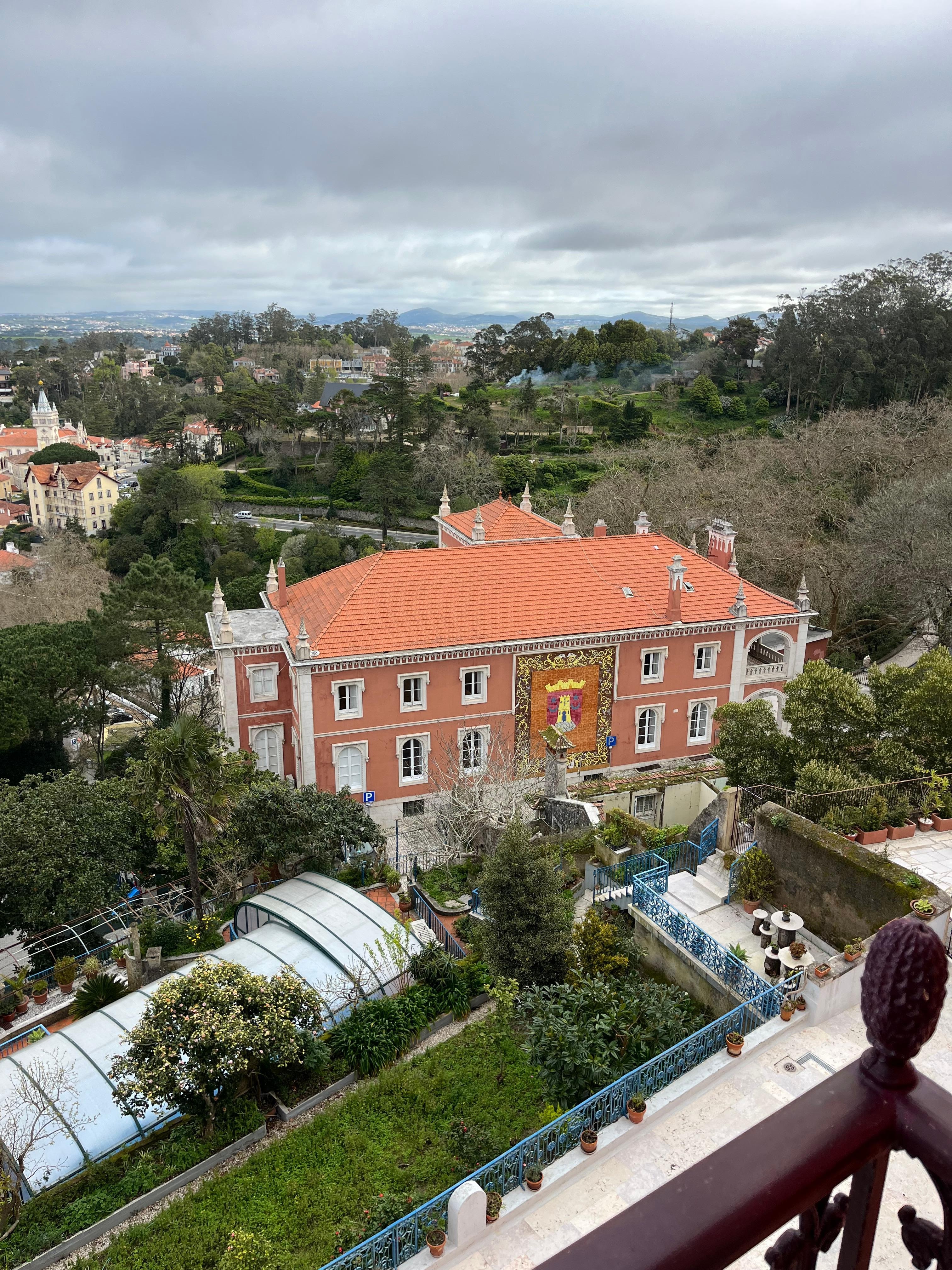 View from the terrace 