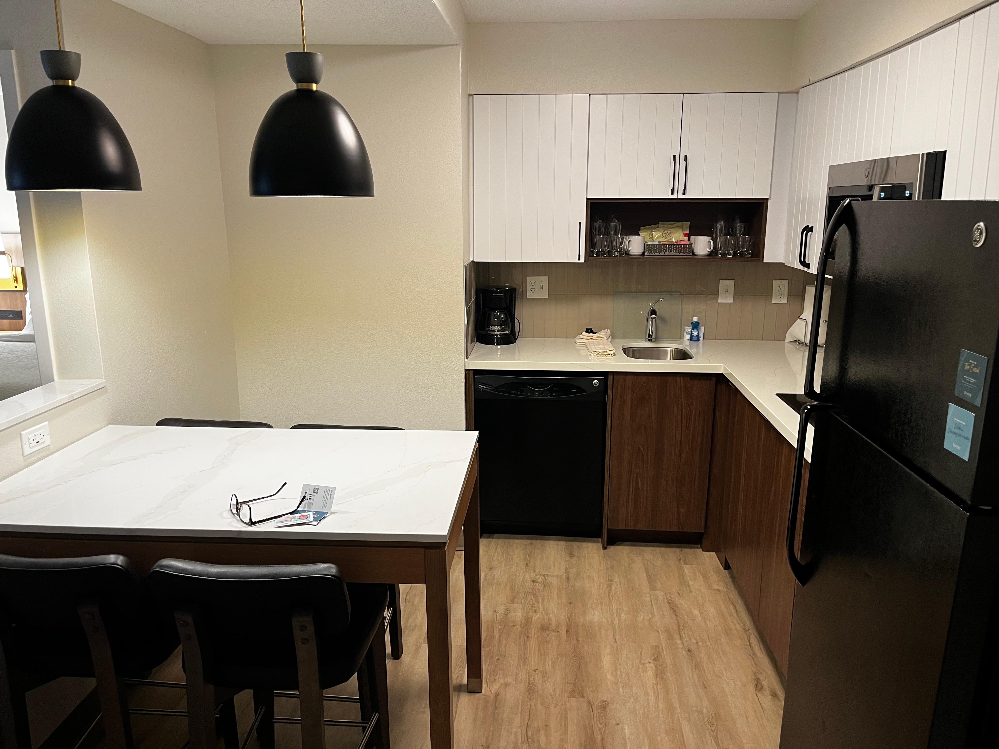 Well equipped kitchen