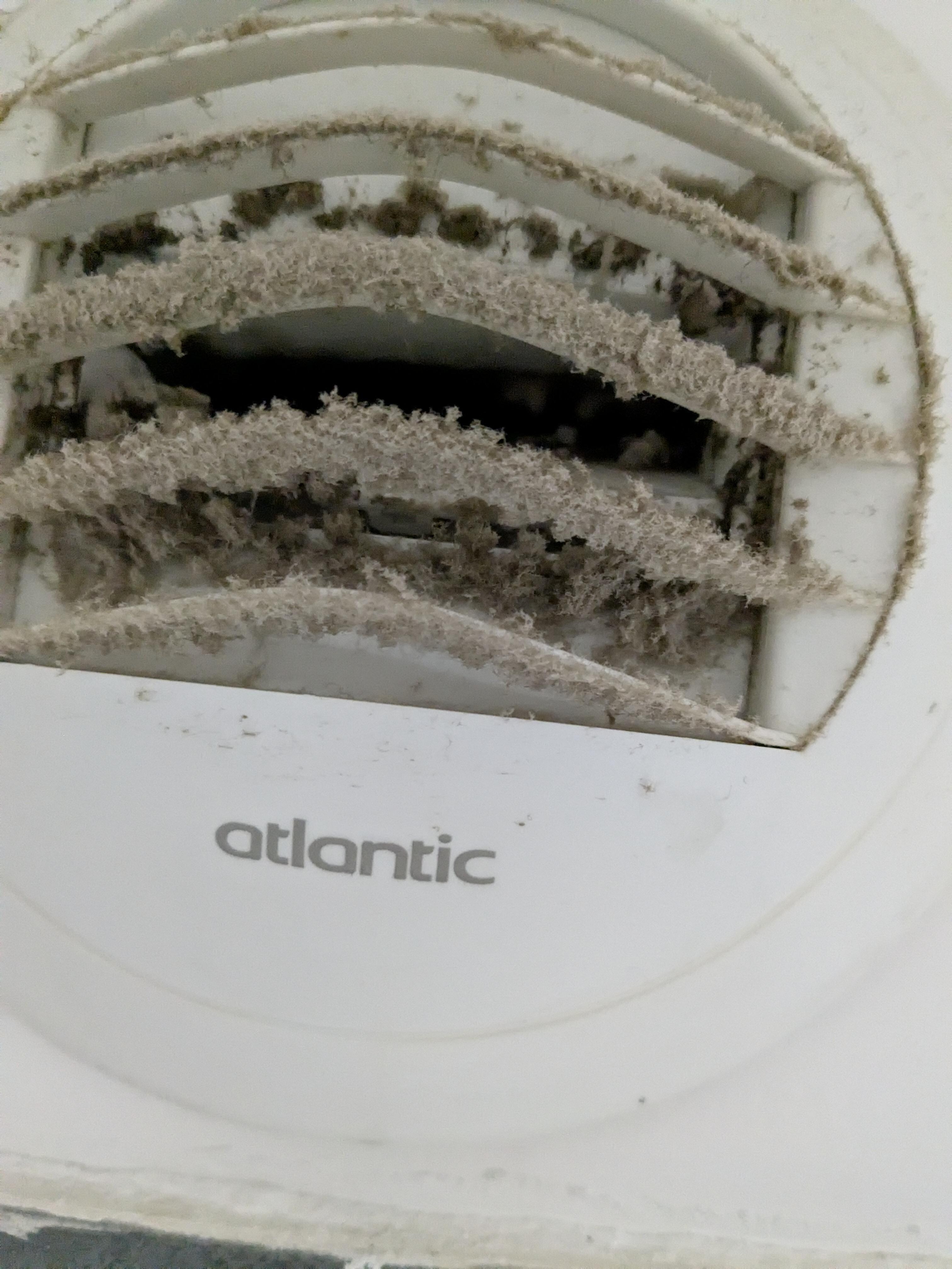 Conduit de ventilation de la salle de bain