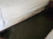 Stained box spring
