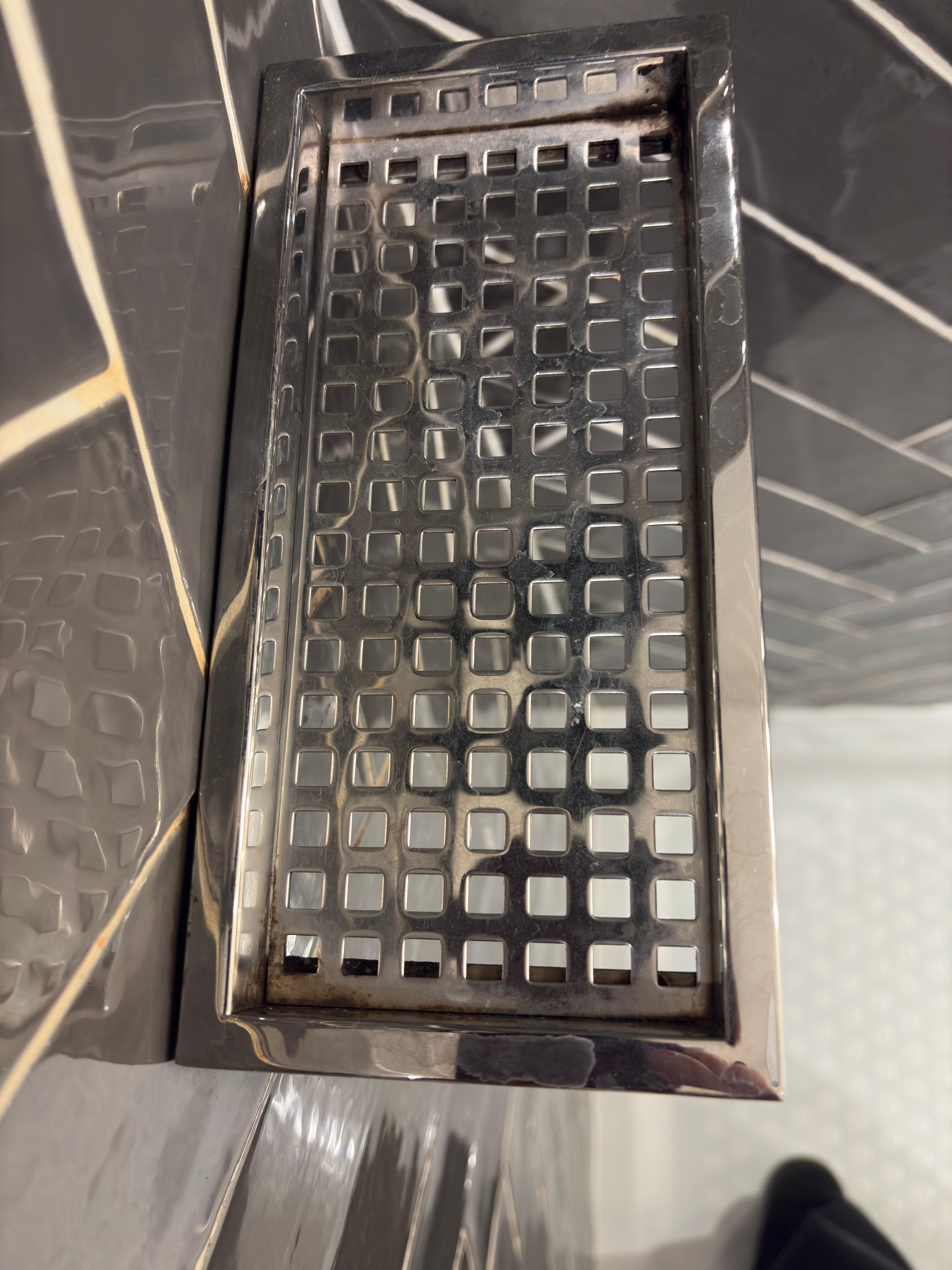 Shower needed steam cleaning! 