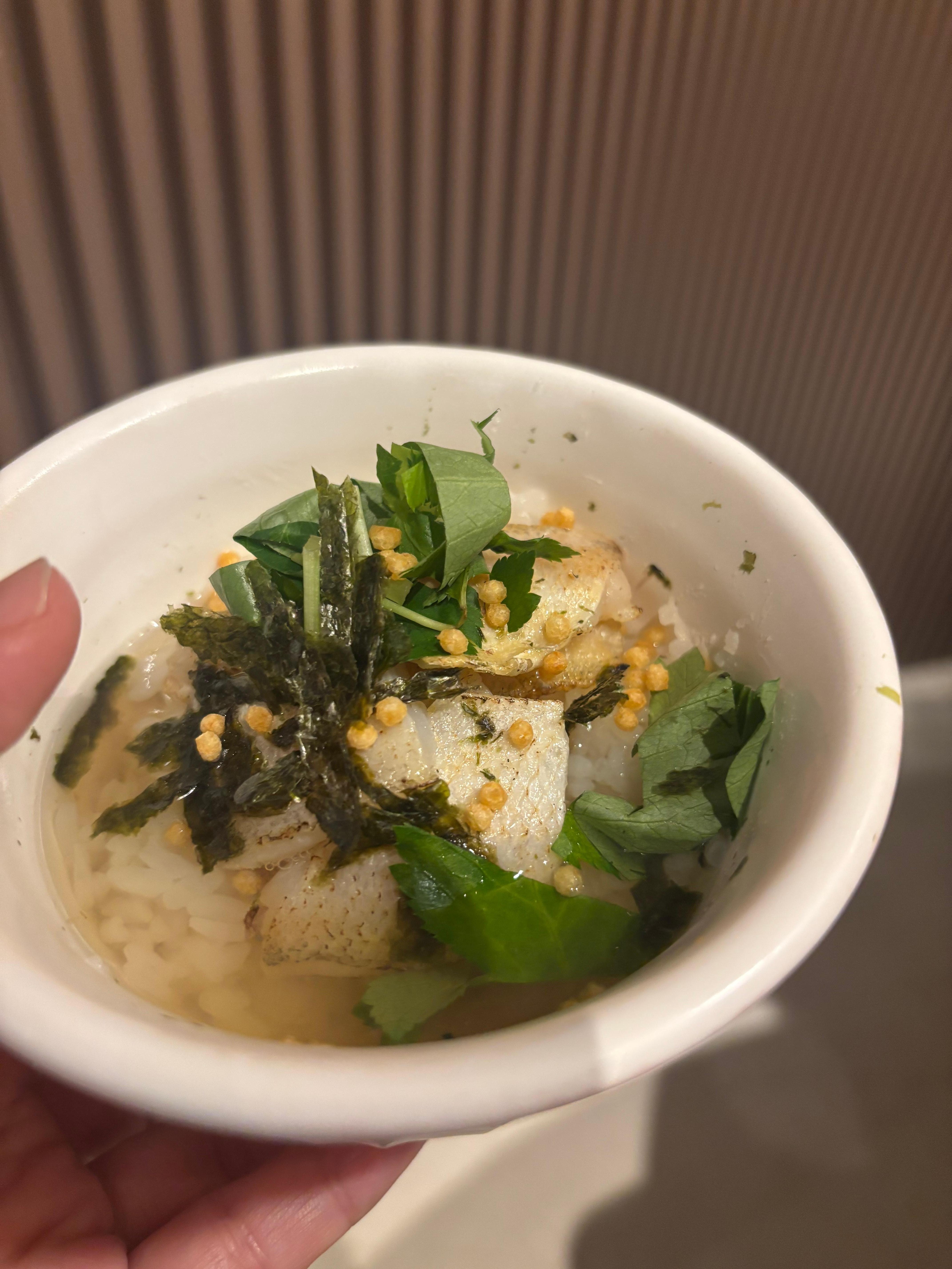 のどぐろのお茶漬け