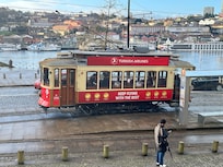 View from hotel entrance