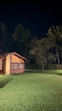 Vista lateral chalé