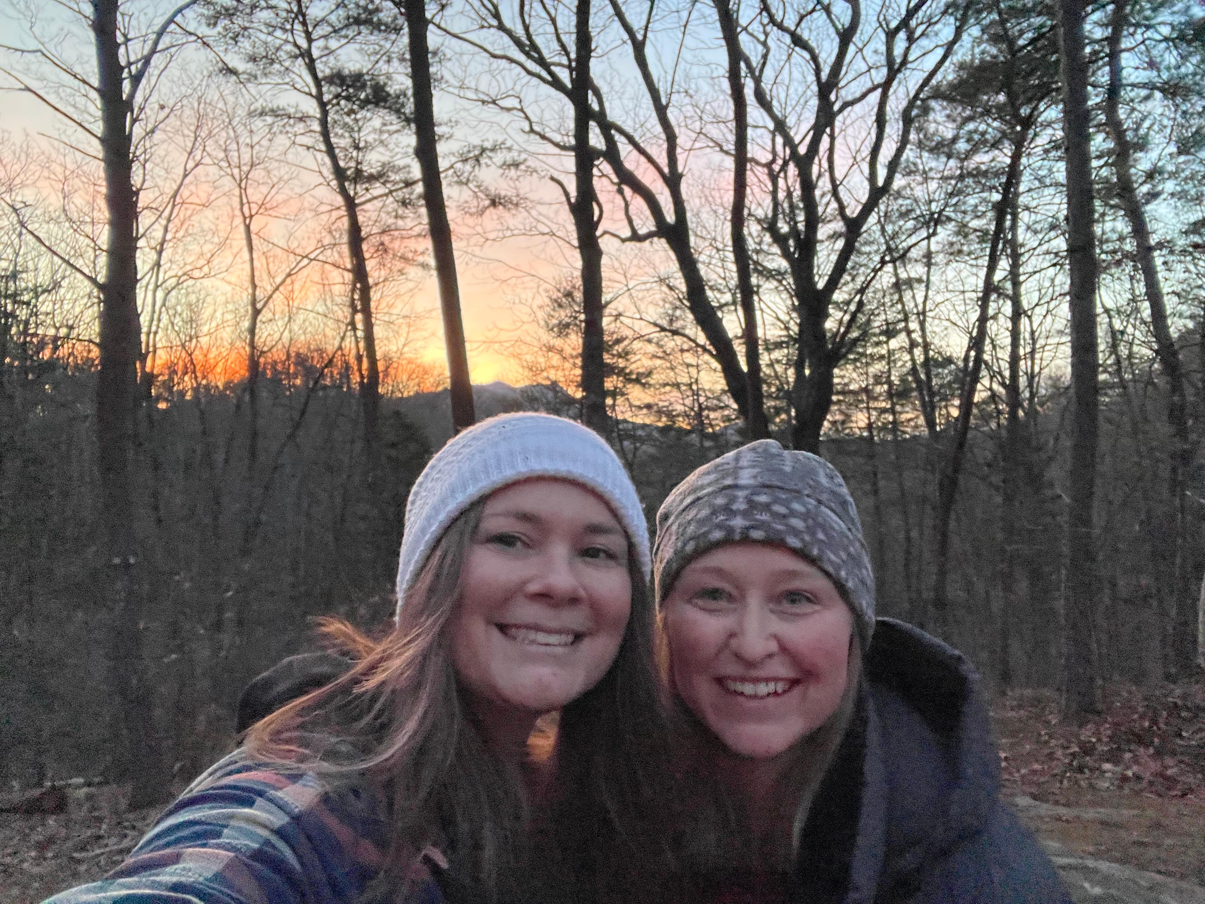 The views and sunset were lovely!