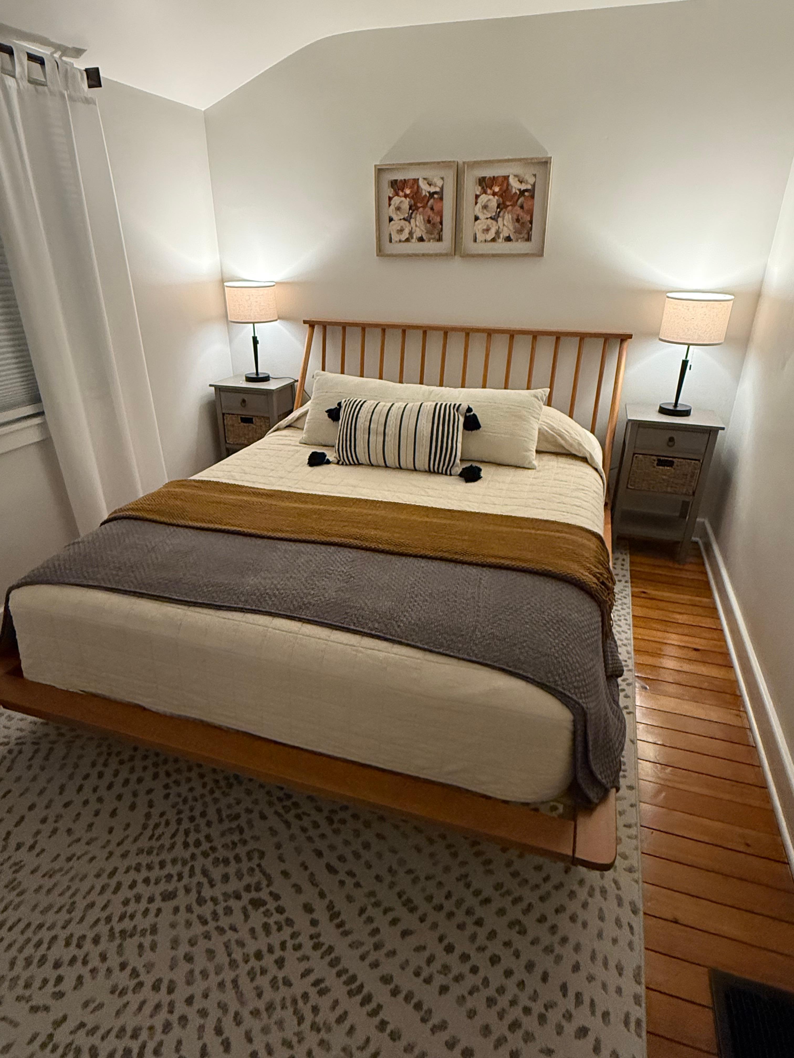 One of the beautiful bedrooms