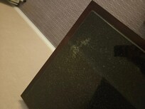 White powder on side unit??????