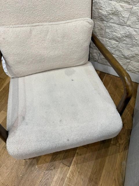 Filthy stained chair