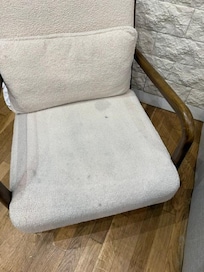 Filthy stained chair