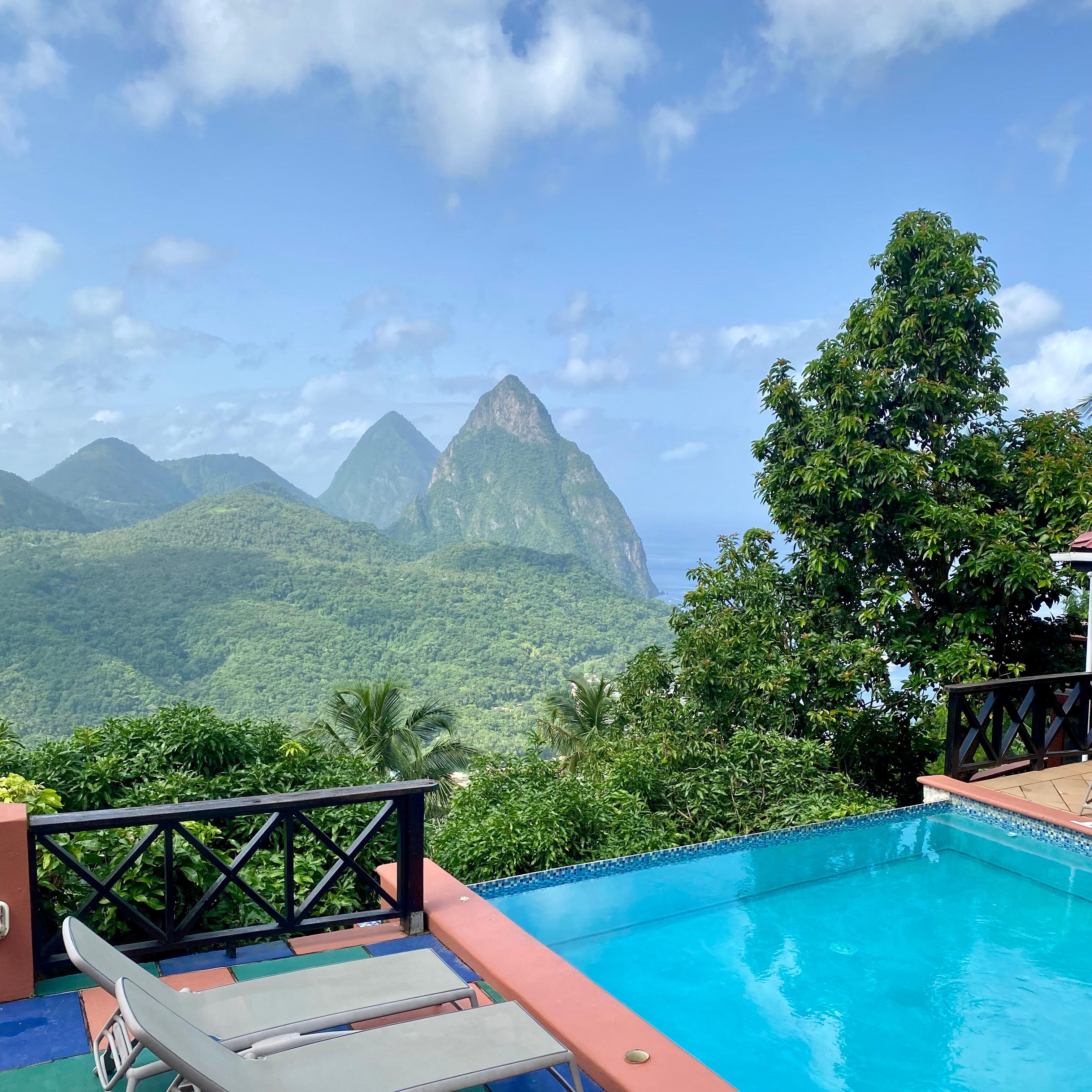 Beautiful pool area